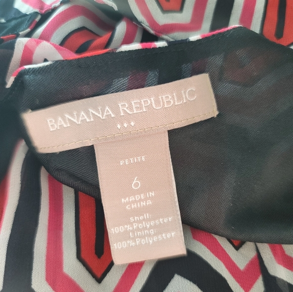 (NWOT) Banana Republic red maxi dress - Picture 6 of 7